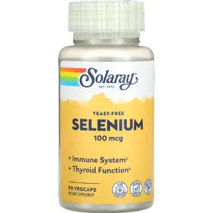 Селен без дріжджів SOLARAY (Солорай) Selenium 100 мкг капсули флакон 90 шт Селен без дріжджів SOLARAY (Солорай) Selenium 100 мкг капсули флакон 90 шт