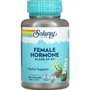 Смесь женских гормонов SOLARAY (Солорай) Female Hormone Blend SP-7C капсулы флакон 180 шт Смесь женских гормонов SOLARAY (Солорай) Female Hormone Blend SP-7C капсулы флакон 180 шт