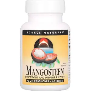 Мангостин SOURCE NATURALS (Сорс Нейчералс) Mangosteen 187.5 мг таблетки флакон 60 шт Мангостин SOURCE NATURALS (Сорс Нейчералс) Mangosteen 187.5 мг таблетки флакон 60 шт