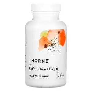 Рис дрожжевой красный с коэнзимом THORNE RESEARCH (Торн Ресерч) Red Yeast Rice + CoQ10 капсулы 120 шт Рис дрожжевой красный с коэнзимом THORNE RESEARCH (Торн Ресерч) Red Yeast Rice + CoQ10 капсулы 120 шт