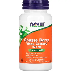 Ягоди вітексу і Донг Квай NOW (Нау) Berry Vitex, Dong Quai ектракт 300 мг капсули флакон 90 шт Ягоди вітексу і Донг Квай NOW (Нау) Berry Vitex, Dong Quai ектракт 300 мг капсули флакон 90 шт