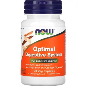Ферменти для травлення NOW (Нау) Optimal Digestive System капсули флакон 90 шт Ферменти для травлення NOW (Нау) Optimal Digestive System капсули флакон 90 шт