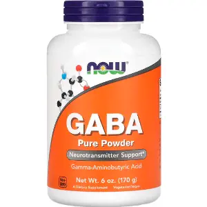 ГАМК Гамма-аминомасляная кислота ГАМК NOW (Нау) GABA успокаивающего действия порошок флакон 170 г ГАМК Гамма-аминомасляная кислота ГАМК NOW (Нау) GABA успокаивающего действия порошок флакон 170 г