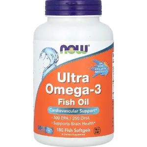 Омега-3 Ультра NOW (Нау) Ultra Omega-3 500 ЕПК /250 ДГК капсулы флакон 180 шт Омега-3 Ультра NOW (Нау) Ultra Omega-3 500 ЕПК /250 ДГК капсулы флакон 180 шт