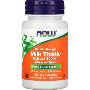 Расторопша экстракт двойная сила NOW (Нау) Milk Thistle 300 мг капсули 50 шт Расторопша экстракт двойная сила NOW (Нау) Milk Thistle 300 мг капсули 50 шт