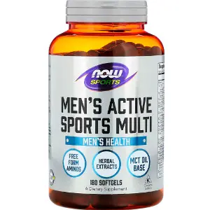 Мультивитамины для мужчин NOW (Нау) Men's Active Multi Sports капсулы флакон 180 шт Мультивитамины для мужчин NOW (Нау) Men's Active Multi Sports капсулы флакон 180 шт