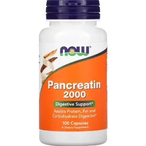 Панкреатин NOW (Нау) Pancreatin капсулы по 2000 мг флакон 100 шт Панкреатин NOW (Нау) Pancreatin капсулы по 2000 мг флакон 100 шт