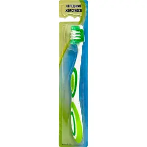 Зубна щітка GREENWICH (Грінвіч) Universal toothbrush KLL042 універсальна середньої жорсткості 1 шт Зубна щітка GREENWICH (Грінвіч) Universal toothbrush KLL042 універсальна середньої жорсткості 1 шт