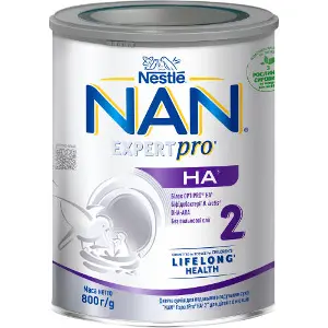 Смесь детская NESTLE (Нестле) Нан ExpertPro HA 2 (ЭкспертПро HA 2) гипоаллергенная с 6-ти месяцев 800 г Смесь детская NESTLE (Нестле) Нан ExpertPro HA 2 (ЭкспертПро HA 2) гипоаллергенная с 6-ти месяцев 800 г