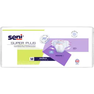 Подгузники для взрослых Seni (Сени) Super Plus Medium (Супер Плюс Медиум) AIR размер M/2 30 шт Подгузники для взрослых Seni (Сени) Super Plus Medium (Супер Плюс Медиум) AIR размер M/2 30 шт