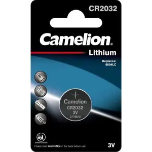 Батарейки CAMELION (Камеліон) СR 2032-ВР1 Lithium літієва 1 шт Батарейки CAMELION (Камеліон) СR 2032-ВР1 Lithium літієва 1 шт