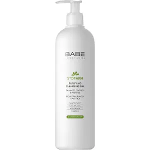 Гель для обличчя BABE LABORATORIOS (Бабе Лабораторіос) Stop Akn (Стоп Акн) Microbiome Friendly очищуючий для жирної та проблемної шкіри 400 мл Гель для обличчя BABE LABORATORIOS (Бабе Лабораторіос) Stop Akn (Стоп Акн) Microbiome Friendly очищуючий для жирної та проблемної шкіри 400 мл