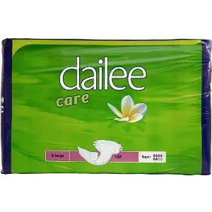 Підгузки для дорослих DAILEE Care (Дайлі Турбота) Super Extra Large (Супер Екстра Лардж) розмір XL/4 30 шт Підгузки для дорослих DAILEE Care (Дайлі Турбота) Super Extra Large (Супер Екстра Лардж) розмір XL/4 30 шт