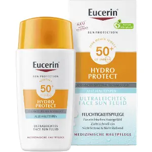 Флюїд для обличчя EUCERIN (Юцерин) Hydro Protect сонцезахисний ультралегкий для зволоження шкіри SPF50+ 50 мл Флюїд для обличчя EUCERIN (Юцерин) Hydro Protect сонцезахисний ультралегкий для зволоження шкіри SPF50+ 50 мл