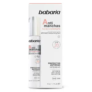 Флюид для лица BABARIA (Бабария) от пигментных пятен увлажняющий SPF20 50 мл Флюид для лица BABARIA (Бабария) от пигментных пятен увлажняющий SPF20 50 мл