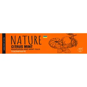 Зубная паста BIOTON (Биотон) Nature Citrus Mint (Натуре Цитрус Минт) с мандарином и мятой 100мл Зубная паста BIOTON (Биотон) Nature Citrus Mint (Натуре Цитрус Минт) с мандарином и мятой 100мл