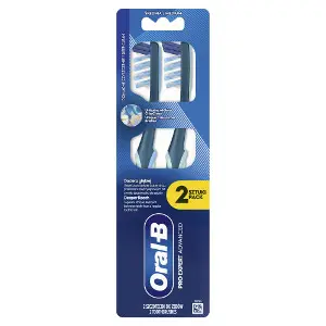 Зубна щітка ORAL-B (Орал-бі) Pro-Expert (Про експерт) Advanced Все в одному середньої жорсткості 2 шт Зубна щітка ORAL-B (Орал-бі) Pro-Expert (Про експерт) Advanced Все в одному середньої жорсткості 2 шт