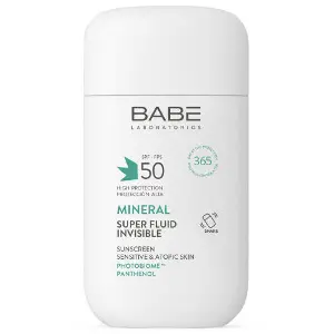 Флюид BABE LABORATORIOS (Бабе Лабораториос) Sun Protection (Сан Протекшн) солнцезащитный с физическими фильтрами SPF 50 50 мл Флюид BABE LABORATORIOS (Бабе Лабораториос) Sun Protection (Сан Протекшн) солнцезащитный с физическими фильтрами SPF 50 50 мл