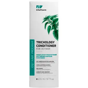 Кондиціонер для жирного волосся ELFA PHARM (Ельфа Фарм) Oily Hair трихологічний з крапивою 200 мл Кондиціонер для жирного волосся ELFA PHARM (Ельфа Фарм) Oily Hair трихологічний з крапивою 200 мл