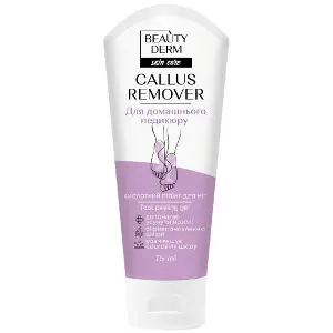 Гель-пілінг для ніг Beauty Derm (Бьюті дерм) кислотний з ментолом 75 мл Гель-пілінг для ніг Beauty Derm (Бьюті дерм) кислотний з ментолом 75 мл