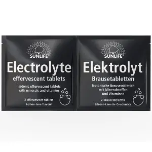 Вітаміни SUNLIFE (Санлайф) Elektrolyte Brausetabletten електроліт шипучі таблетки в саше 2 шт Вітаміни SUNLIFE (Санлайф) Elektrolyte Brausetabletten електроліт шипучі таблетки в саше 2 шт