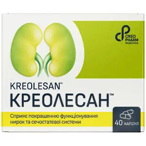 Креолесан капсулы для улучшения функционирования почек и мочеполовой системы 4 блистера по 10 шт Креолесан капсулы для улучшения функционирования почек и мочеполовой системы 4 блистера по 10 шт