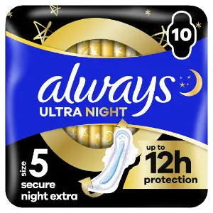 Прокладки гігієнічні жіночі ALWAYS (Олвейс) Ultra Secure Night Extra Duo (Ультра секюр найт екстра дуо) безпечна ніч ароматизовані 10 шт Прокладки гігієнічні жіночі ALWAYS (Олвейс) Ultra Secure Night Extra Duo (Ультра секюр найт екстра дуо) безпечна ніч ароматизовані 10 шт