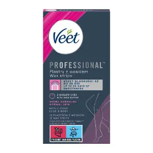 Восковые полоски для депиляции VEET (Вит) Professional (Профешнл) для нормальной кожи 12 шт Восковые полоски для депиляции VEET (Вит) Professional (Профешнл) для нормальной кожи 12 шт
