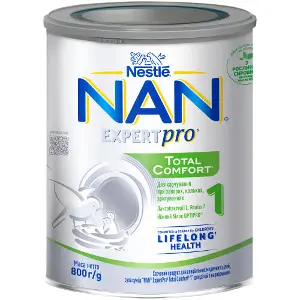 Харчовий продукт для спеціальних медичних цілей суміш дитяча NESTLE (Нестле) Нан ExpertPro Total Comfort 1 (ЕкспертПро Тотал 1) з народження 800 г Харчовий продукт для спеціальних медичних цілей суміш дитяча NESTLE (Нестле) Нан ExpertPro Total Comfort 1 (ЕкспертПро Тотал 1) з народження 800 г