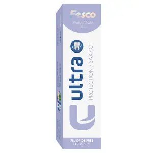 Зубна паста FESCO (Феско) Ultra Complete Protection Захист 100 мл Зубна паста FESCO (Феско) Ultra Complete Protection Захист 100 мл