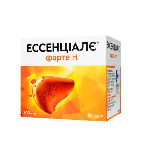 Ессенціалє форте Н капсули по 300 мг 9 блістерів по 10 шт Ессенціалє форте Н капсули по 300 мг 9 блістерів по 10 шт