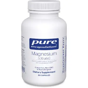 Магний цитрат PURE ENCAPSULATIONS (Пьюр Энкапсулейшн) для поддержания нервной системы и улучшения сна капсулы по 150 мг флакон 90 шт Магний цитрат PURE ENCAPSULATIONS (Пьюр Энкапсулейшн) для поддержания нервной системы и улучшения сна капсулы по 150 мг флакон 90 шт