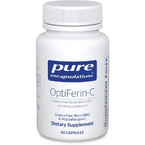 Оптіферин-С PURE ENCAPSULATIONS (Пьюр Енкапсулейшн) OptiFerin-C запобігає дефіциту заліза капсули флакон 60 шт Оптіферин-С PURE ENCAPSULATIONS (Пьюр Енкапсулейшн) OptiFerin-C запобігає дефіциту заліза капсули флакон 60 шт