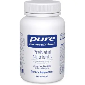 Пренатал Нутриентс PURE ENCAPSULATIONS (Пьюр Энкапсулейшн) PreNatal Nutrients во время беременности и грудного вскармливания капсулы флакон 60 шт Пренатал Нутриентс PURE ENCAPSULATIONS (Пьюр Энкапсулейшн) PreNatal Nutrients во время беременности и грудного вскармливания капсулы флакон 60 шт
