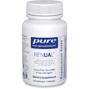 Ренуал PURE ENCAPSULATIONS (Пьюр Енкапсулейшн) Renual підвищує витривалість, когнітивні функції та опір до стресу капсули флакон 60 шт Ренуал PURE ENCAPSULATIONS (Пьюр Енкапсулейшн) Renual підвищує витривалість, когнітивні функції та опір до стресу капсули флакон 60 шт