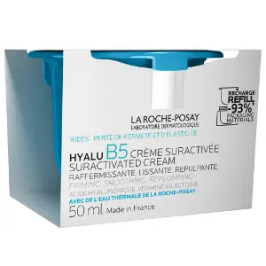 Крем для корекції зморшок La Roche-Posay (Ля Рош-Позе) Гіалу Б5 розгладжує та відновлює пружність чутливої шкіри зміний блок 50 мл Крем для корекції зморшок La Roche-Posay (Ля Рош-Позе) Гіалу Б5 розгладжує та відновлює пружність чутливої шкіри зміний блок 50 мл