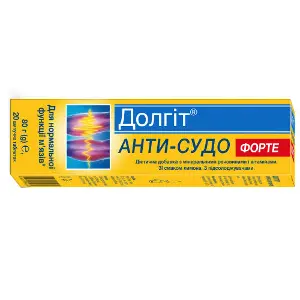Долгит Анти-Судо Форте таблетки шипучие на основе магния для нормальной функции мышц туба 20 шт Долгит Анти-Судо Форте таблетки шипучие на основе магния для нормальной функции мышц туба 20 шт