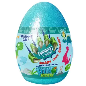 Бомба для ванн AQUA SHINE (Аква Шайн) DinoBath (ДіноБет) Ягідний світ 145 г Бомба для ванн AQUA SHINE (Аква Шайн) DinoBath (ДіноБет) Ягідний світ 145 г