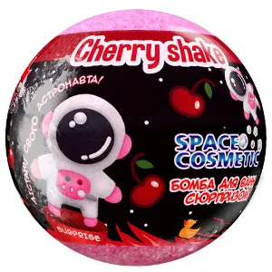 Бомба для ванн AQUA SHINE (Аква Шайн) Space Cosmetic (Спейс Косметик) с игрушкой Вишневый шелк 100 г Бомба для ванн AQUA SHINE (Аква Шайн) Space Cosmetic (Спейс Косметик) с игрушкой Вишневый шелк 100 г