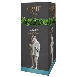 Чай черный байховый GRAFF (Граф) Earl Grey Ерлгрей с ароматом бергамота в фильтр-пакетах по 1,8 г 20 шт Чай черный байховый GRAFF (Граф) Earl Grey Ерлгрей с ароматом бергамота в фильтр-пакетах по 1,8 г 20 шт
