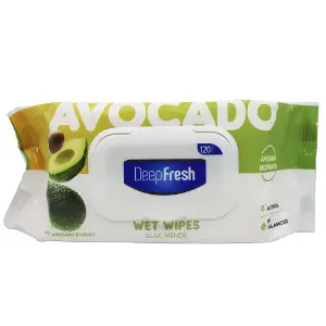 Серветки вологі DEEP FRESH (Дип Фреш) Green Nature Avocado з клапаном 120 шт Серветки вологі DEEP FRESH (Дип Фреш) Green Nature Avocado з клапаном 120 шт