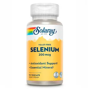 Селен SOLARAY (Солорай) Selenium 200 мкг капсули флакон 90 шт Селен SOLARAY (Солорай) Selenium 200 мкг капсули флакон 90 шт
