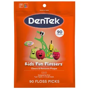 Флоси з тримачами DENTEK (Дентек) дитячі 90 шт Флоси з тримачами DENTEK (Дентек) дитячі 90 шт