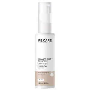 Тонер для обличчя бульбашковий RE.CARE (Рекейр) Cellular Boost Bubble Toner 100 мл Тонер для обличчя бульбашковий RE.CARE (Рекейр) Cellular Boost Bubble Toner 100 мл