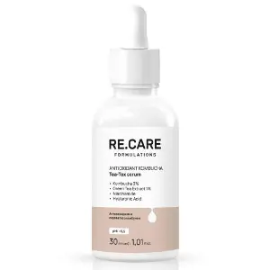 Сироватка для обличчя антиоксидантна RE.CARE (Рекейр) з камбучею Antioxidant Kombucha Tea-Tox Serum 30 мл Сироватка для обличчя антиоксидантна RE.CARE (Рекейр) з камбучею Antioxidant Kombucha Tea-Tox Serum 30 мл