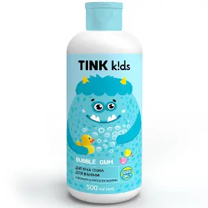 Піна для ванни TINK (Тінк) Kids Bubble Gum дитяча 500 мл Піна для ванни TINK (Тінк) Kids Bubble Gum дитяча 500 мл