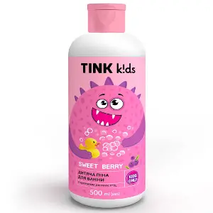 Пена для ванной TINK (Тинк) Kids Sweet Berry детская 500 мл Пена для ванной TINK (Тинк) Kids Sweet Berry детская 500 мл