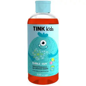 Пена для ванной которая изменяет цвет TINK (Тинк) Kids Bubble Gum детская 300 мл Пена для ванной которая изменяет цвет TINK (Тинк) Kids Bubble Gum детская 300 мл