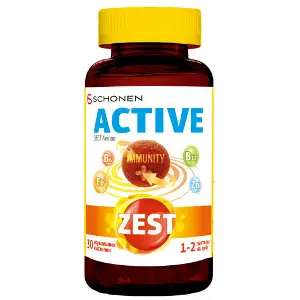 Вітаміни ZEST (Зест) Activ (Актив) для підтримки організму пастилки жувальні флакон 30 шт Вітаміни ZEST (Зест) Activ (Актив) для підтримки організму пастилки жувальні флакон 30 шт