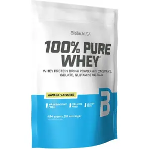 Протеїн для спортсменів BiotechUSA (Байотек) 100% Pure Whey Banana 454 г Протеїн для спортсменів BiotechUSA (Байотек) 100% Pure Whey Banana 454 г